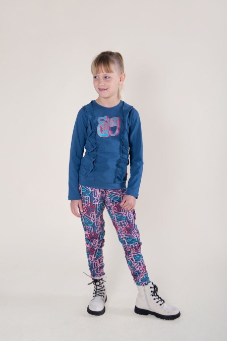 Nais longsleeve Wassila blue (B23-610)