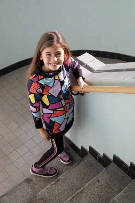 Nais jurk Xandra multi (B23-624)