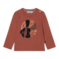 Dirkje longsleeve smokey pink good vibes (S48320)