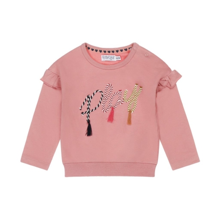 Dirkje sweater dusty pink play (S48371)