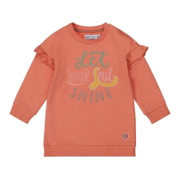 Dirkje sweater coral let your soul shine (S48405)