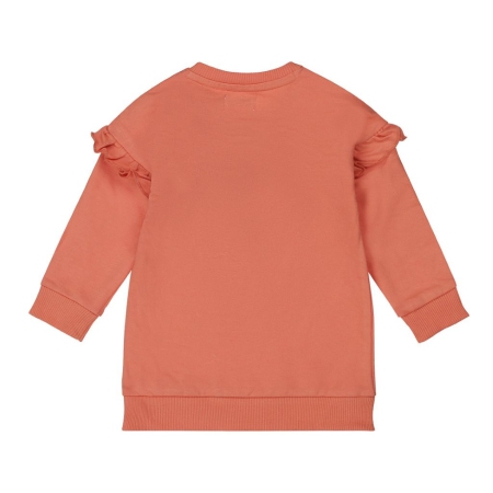 Dirkje sweater coral let your soul shine (S48405)