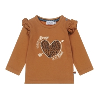 Dirkje longsleeve camel (S48428)