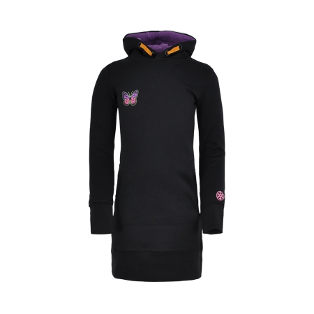 Unrealba6 jurk Autumn black (UNR-B23-807)