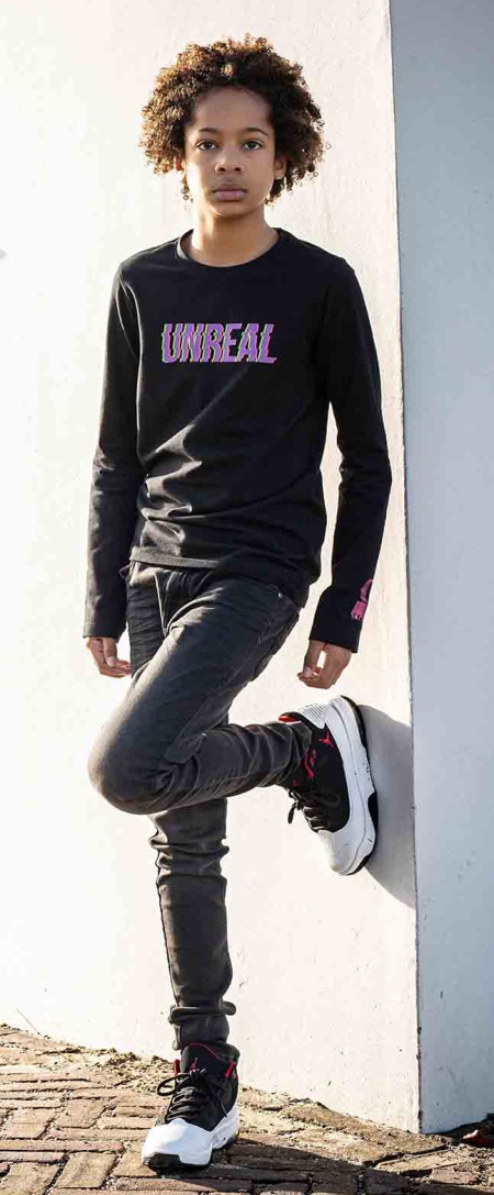 Unrealba6 longsleeve Ayden black (UNR-B23-853)