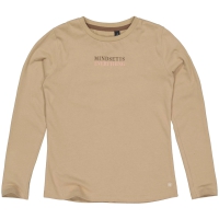 Levv longsleeve Famke sand almond mindeset is everything