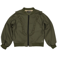 Levv vest Felien aop sand pied de poule