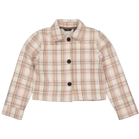 Levv jacket vest Filia aop mu check