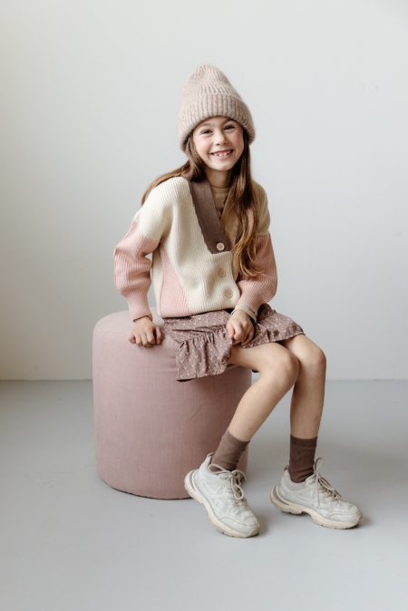 Levv rok Finou aop sand V