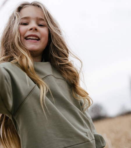 Levv sweater Fanka green olive