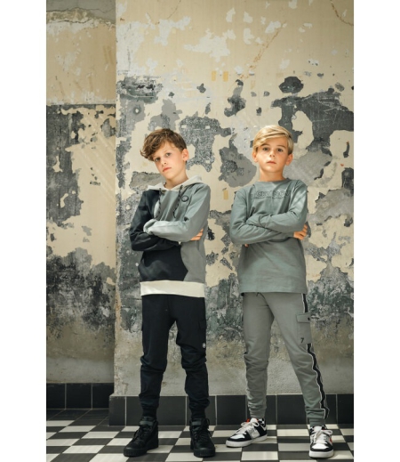 Lucky No.7 longsleeve castor gray (LBW23LS001)