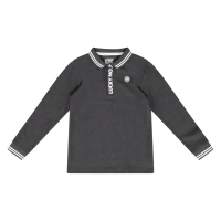 Lucky No.7 polo black (LBW23PO002)