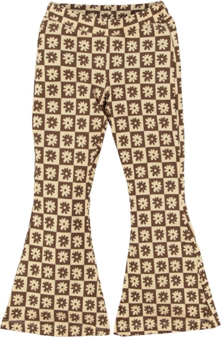 O'Chill broek Aynoa blokmotief bloemen