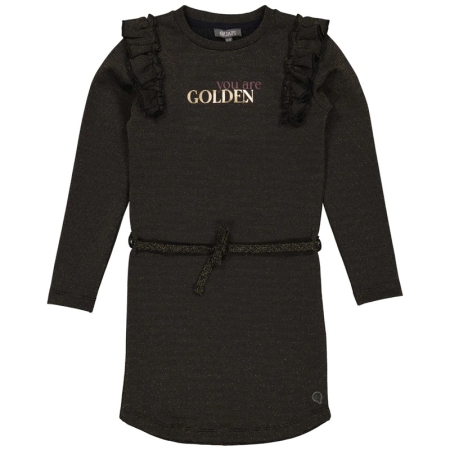 Quapi jurk Aaliya black lurex