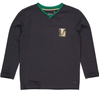 Quapi longsleeve Aayan grey metal