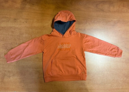 Quapi hoodie Aden orange dust