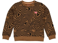 Quapi sweater Amara aop black swirl