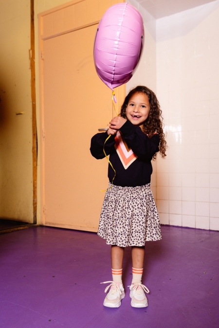 Quapi rok Ana aop sand light animal