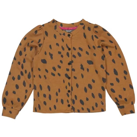 Quapi jurk Anais brown almond