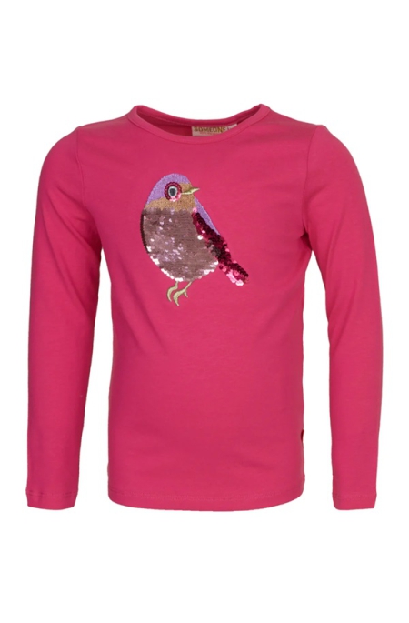 Someone longsleeve Arianna Burnt red vogel (SG-03-D)