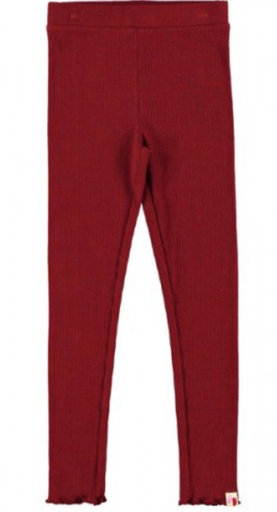 Topitm rib legging Fienna fired brick (AW23BAS41)