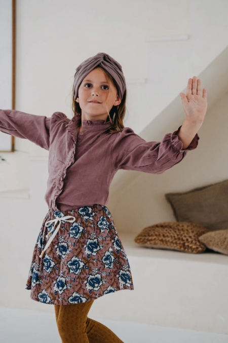 Topitm rok Naomi aop chipmunk (AW23-TOP02)