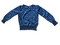 Vinrose blouse dress blue bloemen (BGW23BL005)