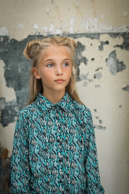 Vinrose blouse Wassbi print (BGW23BL038)