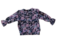 Vinrose blouse black print (VGW23BL024)