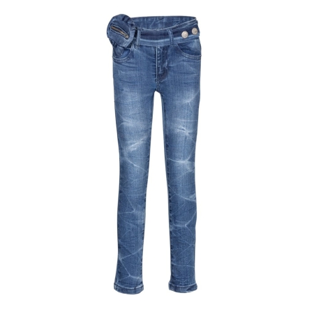 Dutch Dream Denim jeans Ngombe mid blue skinny (FW23-04-MB)