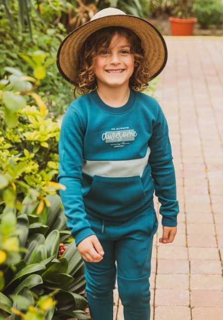 4President sweater Idas blue coral