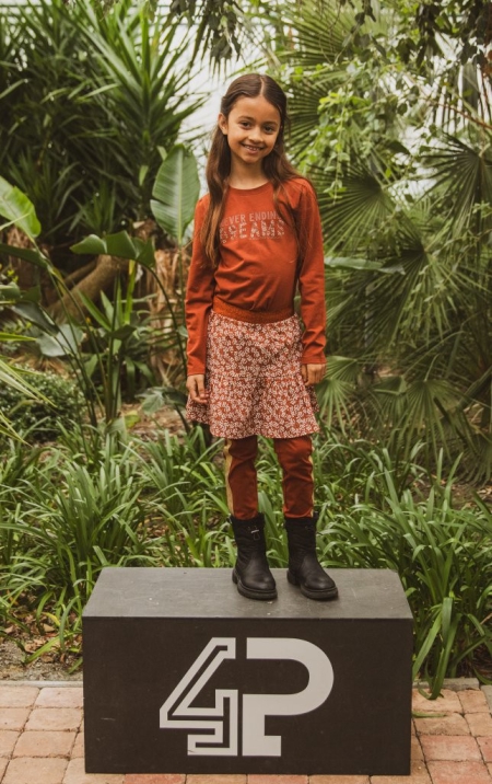 4President longsleeve Ingrid brandy brown dream big