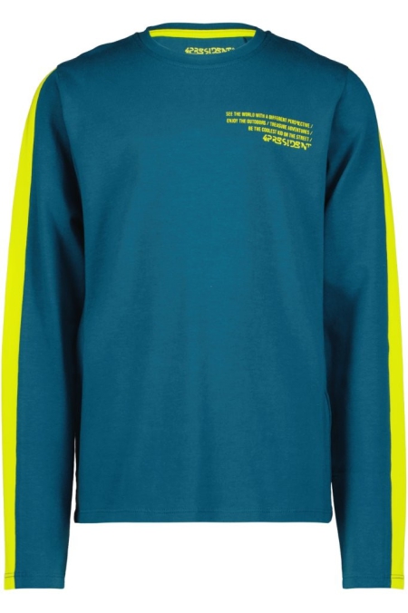 4President longlsleeve Isaak blue coral
