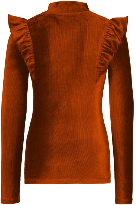 4President velvet longsleeve Ivy brandy brown