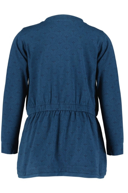 4President jurk Kaylee blue wing teal aop