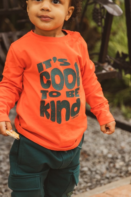 4President longsleeve Kilian tangerine tango it's cool to be kind