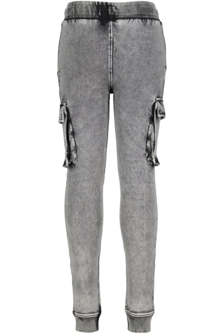 4President acid wash broek Mart black