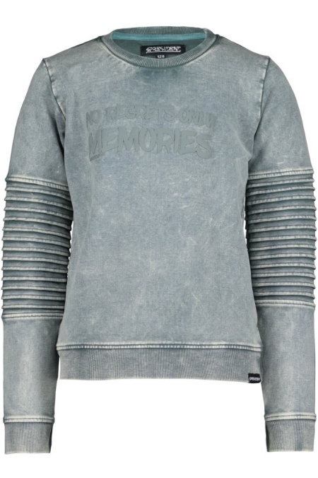 4President acid wash sweater Milan unexplored