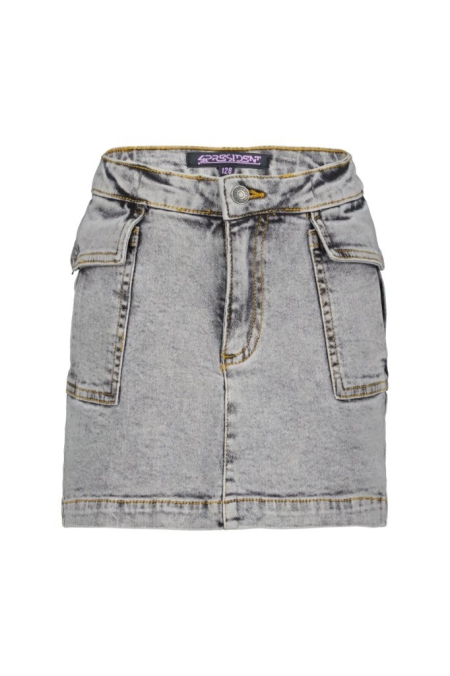 4President rok Mitty grey wash jeans