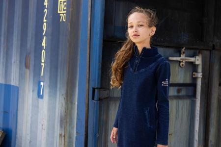 Billy & Lilly jurk Tatum indigo denim