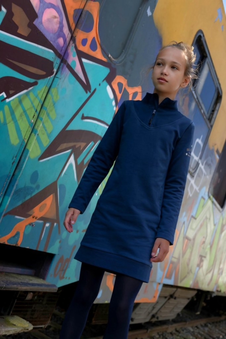 Billy & Lilly jurk Tatum navy