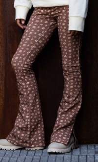 Billy & Lilly flared Elin brownie cookie cheetah