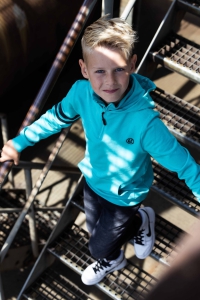 Billy & Lilly hoodie Jay aqua