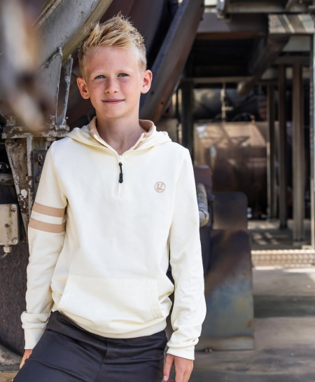 Billy & Lilly hoodie Jay winter white