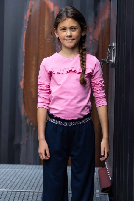 Billy & Lilly palazzo broek Marley navy