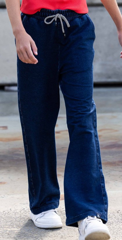 Billy & Lilly palazzo broek Marley indigo denim