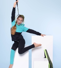 Billy & Lilly sport tregging Vive black aqua