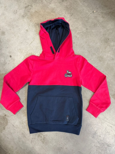 Billy & Lilly hoodie Alfie ruby red