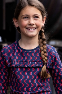 Billy & Lilly longsleeve Day funny red swirl