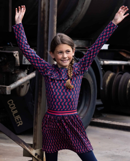 Billy & Lilly longsleeve Day funny red swirl